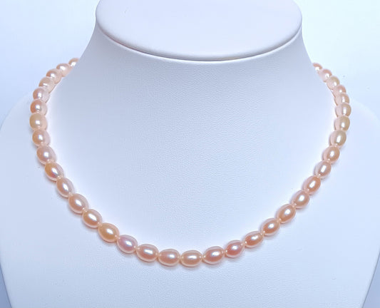 Lustrous Freshwater Pearl Necklace