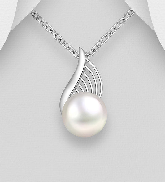 Sterling Silver Freshwater Pearl Pendant